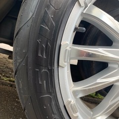 タイヤ4本(ほぼ新品です)値下げ交渉⭕️