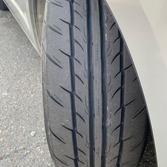 タイヤ4本(ほぼ新品です)値下げ交渉⭕️