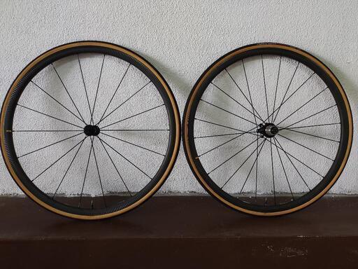 mavic ksyrium pro carbon sl tubular前後セット