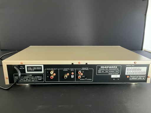 苫小牧バナナ】ジャンク品 TEAC PD-301(S) CDプレーヤー 2018年 ワイド