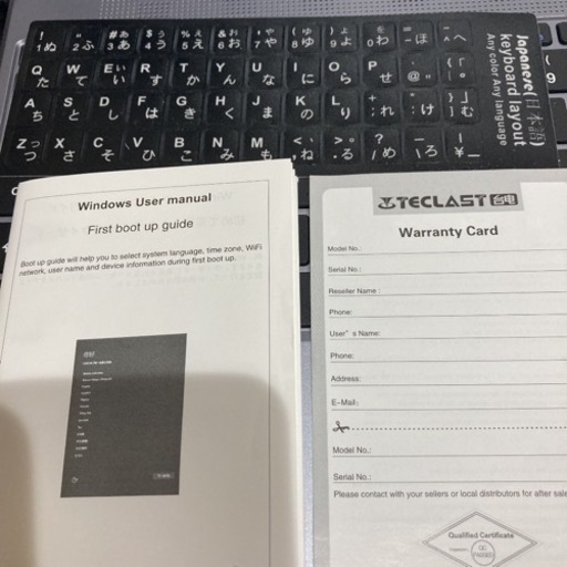 新品同様美品】値下げTECLAST F7 Plus 3ノートパソコン