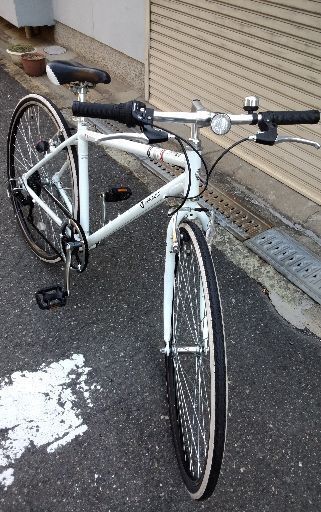 RENAULT[ルノー]700c シティークロスバイク アルミ/6speed/ホワイト AL