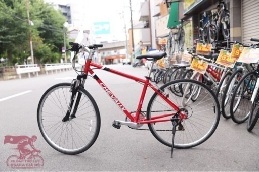 レッドスポーツ自転車です‍♂️
