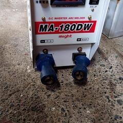 マイト工業 might 直流アーク溶接機 MA-180DW　溶接 接合 鉄工 200V