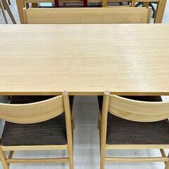 千歳市/恵庭市 unico / ウニコ 北欧スタイル SIGNE(シグネ) ダイニング 4点セット テーブル1 イス2脚 ベンチ1脚 ダイニングセット 