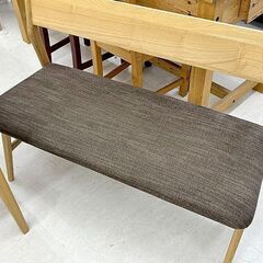 千歳市/恵庭市 unico / ウニコ 北欧スタイル SIGNE(シグネ) ダイニング 4点セット テーブル1 イス2脚 ベンチ1脚 ダイニングセット 