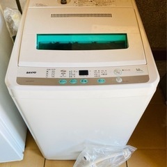 洗濯機★5kgホワイト SANYO