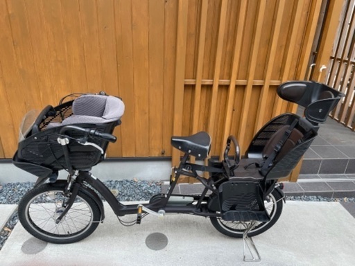 ブリヂストン 子供乗せ自転車 3人乗り アンジェリーノ プティット
