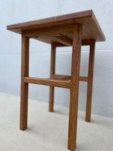 handmade side table(oak)無垢オーク　サイドテーブル