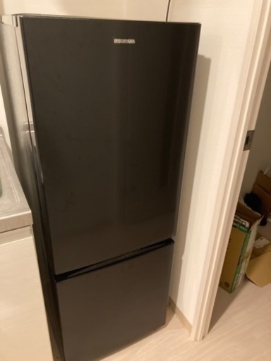 2019年製アイリスオーヤマ冷蔵庫　NRSD-16A-B 156L 自動霜取機能付