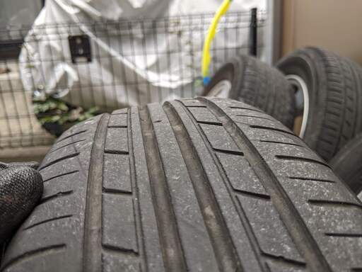 165/65R13 残山かなり多め！エブリィバンDA64Vで使用