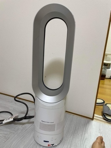 売切り特価 ダイソン AM09 Hot+Cool 19年製 黒×青 羽なし扇風機 冷房機