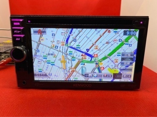 オンライン KENWOOD 簡単操作 MDV-333 TV&DVD走行中視聴OK フルセット  