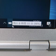 JC0642 パナソニック Let's Note CF-SZ6 メモリ16GB SIM 優良品