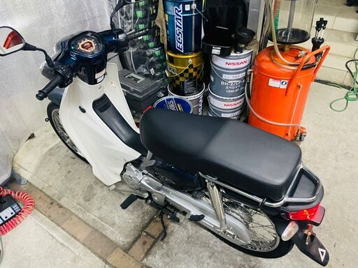 ☆実動！ スーパーカブ110 4速 セル付 JA10 PGM-Fi 前後タイヤ新品！