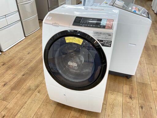 日立 10kgドラム式洗濯乾燥機 2018年製 BD-T6001L