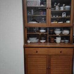 食器棚　レトロ家具