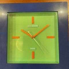 ナノブロック　デコレーション壁掛け時計