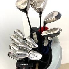 SOLD OUT◆MacGregar マグレガー MACTEC 等◆ゴルフクラブ 15本セット＋ adidas キャディバッグ付き