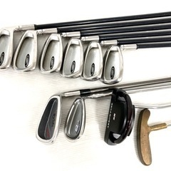 SOLD OUT◆MacGregar マグレガー MACTEC 等◆ゴルフクラブ 15本セット＋ adidas キャディバッグ付き