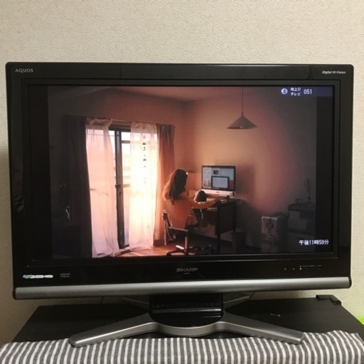決まりました【動作確認済】SHARP 32インチ 2007年製