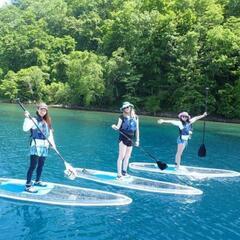 🏄SUP in 野尻湖🏄