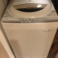 東芝　洗濯機　5キロ