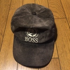 【受け渡し決定】ボスの豚革CAP(๑و•̀ω•́)و