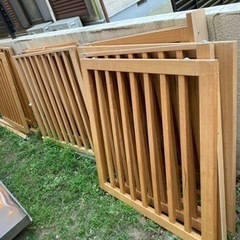 木製柵