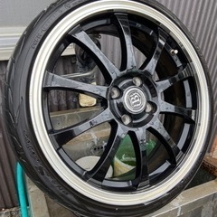 17×5.5J PCD100 +45４本セット