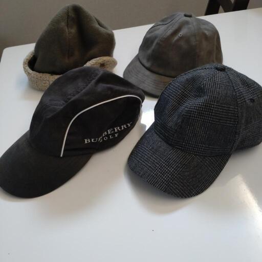 BURBERRY、kikutitakeo、H＆M、DAKS、帽子4点