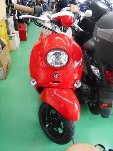 【新車】YAMAHA ビーノ ファイティングレッド　納車整備、登録、消費税込み 新車】YAMAHA ビーノ ファイティングレッド 納車整備、登録、消費税込み
