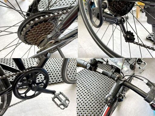 MASERATI クロスバイク 700×28C 7段変速 マセラティ アルミフレーム