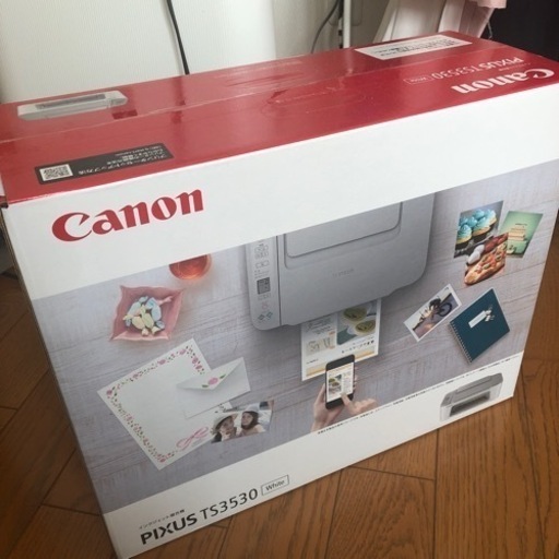 新品未使用CANON プリンター PIXUS ホワイト品薄