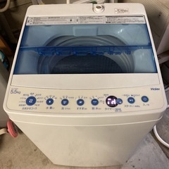 美品　Haier 5.5kg 洗濯機 2020年製　JW-C55...