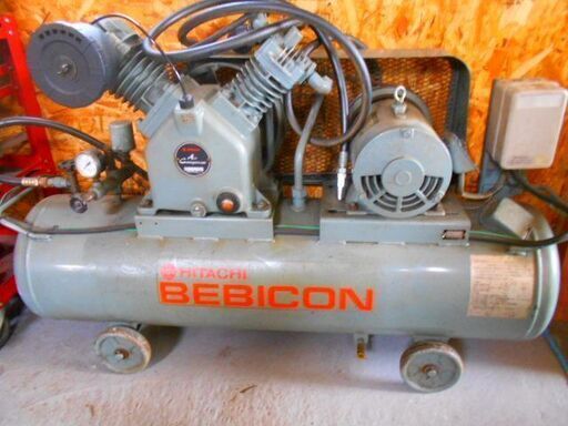 エアーコンプレッサー三相200V不動車部品取り、引取り限定です。