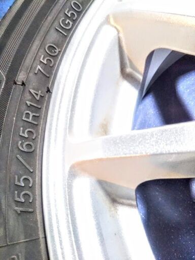 タイヤ、ホイール 冬 軽自動車 VENTO 14インチ【富山】155/65R14 N-BOX 