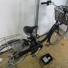 C53☆整備済み 中古電動自転車 YAMAHA PASナチュラ ネイビー 8.7Ah
