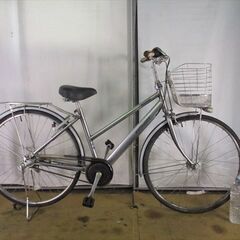 C56　限定特価　整備済み★ブリヂストン　アルベルト　シルバー★ 中古自転車 【27インチ 】