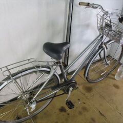 C56　限定特価　整備済み★ブリヂストン　アルベルト　シルバー★ 中古自転車 【27インチ 】