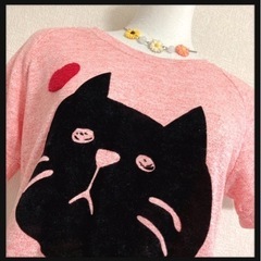 ꒰LISTEN HEART BEAT꒱猫ちゃん Tシャツ カット...