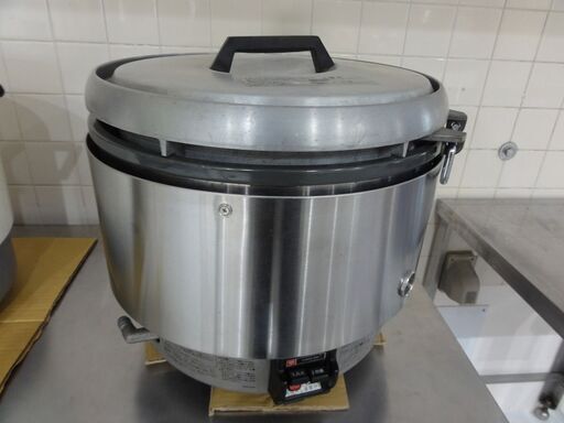 リサイクル品 ガス炊飯器 2007年製 都市ガス用 Rinnai 3升用 N-049