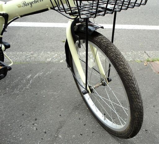 札幌白石区 20インチ 6段変速 折り畳み自転車 レイチェル FB-206R