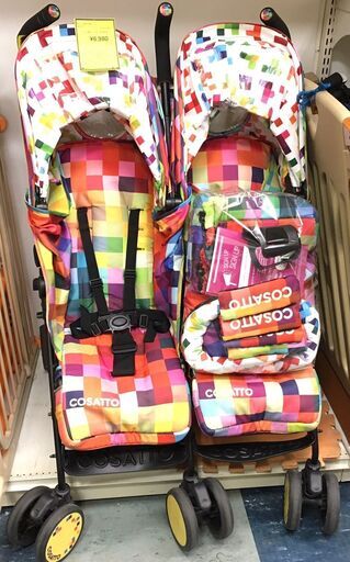COSATTO 　二人用　ベビーカー　双子用
