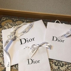 おまけ付Dior リボン付ショッパー3枚set