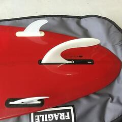 ロングボード9.1ハードケース付きリーシュコード付き