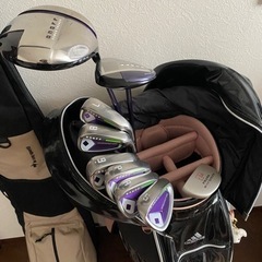 【ゴルフ初めて一式セット】レディースゴルフクラブハーフセット