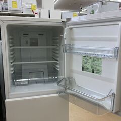 ツインバード 2ドア冷蔵庫 110L 2019年製 HR-E911 中古品