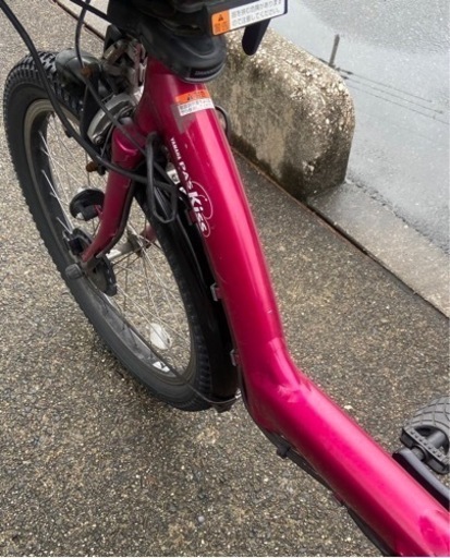 YAMAHA パスキスミニ 電動自転車 7-3 2413ヤマハ3人乗り対応20インチ