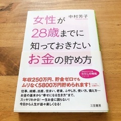 B-5  女性が28歳までに知っておきたいお金の貯め方